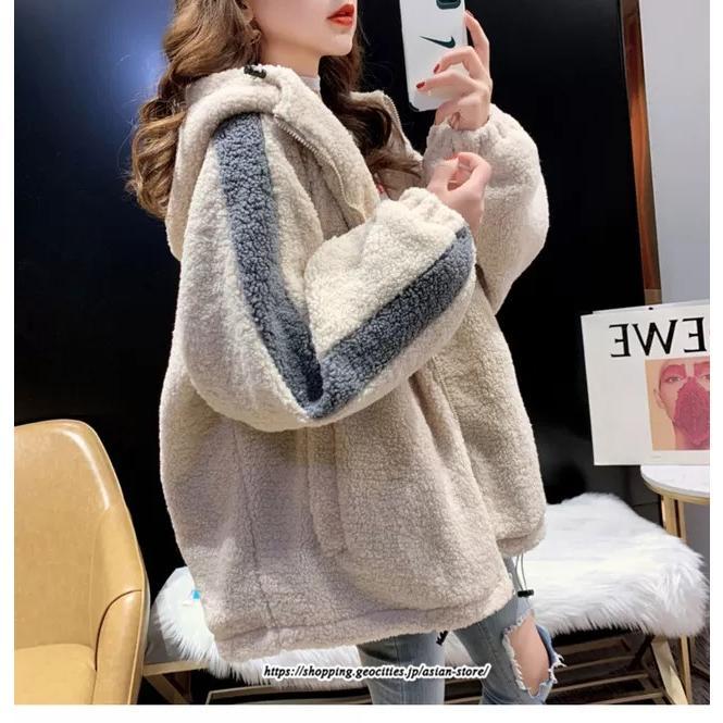 パーカー | レディース 長袖ジャケット 裏起毛 暖かい 防風 売れ筋 アウター 大きいサイズ フード付き 防寒着 シンプル 部屋着 あったか ボア 防寒 長袖 送料無料