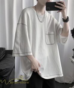 Tシャツ | 半袖メンズ カットソー ゆったり 半袖 カジュアル おしゃれ カジュアル 夏新作 体型カバー シンプル 30代 カッコウイイ ポケット 20代 無地