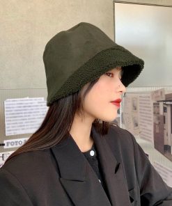 帽子 | バケットハット ボア スエード調 帽子