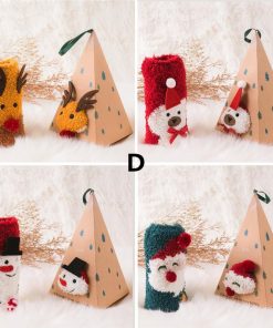 日用雑貨 | 靴下 ソックス あったかソックス 冬用ソックス クリスマス ルームソックス プレゼント ギフト ボックス 冷え症 冷え取り 4足セット レディース 保温 防寒