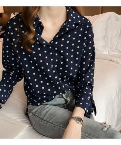 在庫ある | 短納期シフォンブラウスレディース ドットシャツ ビジネスブラウストップス オフィスフォーマルシャツブラウス 薄手 春夏衣装 通学通勤 着痩せ リボン OL
