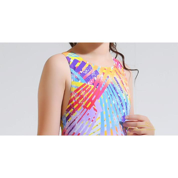 水着 | キッズ 子供 女の子 子供オールインワン 競泳ワンピース フィットネス 競泳用 トレーニング夏 90cm~175cm 練習用