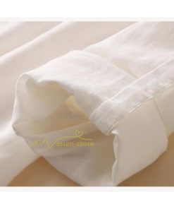 ミディアム | シャツワンピ 2WAY カーディガン 長袖 ロング 無地 体型カバー ワンピース アウター レディース ロングシャツ チュニック トップス 綿麻混ワンピース 冷房対策