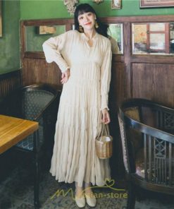 マキシ | リゾートワンピース レディース ロング丈 長袖 Aライン 旅行用 大人 可愛い お洒落 ふんわり フェミニン かわいい 春夏秋 SNS映え お出かけ きれいめ