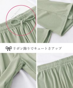 ワイドパンツ | ハイウエスト レディース ストレートパンツ 接触冷感 ロングパンツ ハイウエストサマーパンツ リラックスパンツ