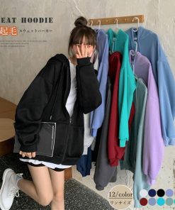 パーカ | 裏起毛 スウェットパーカー レディース