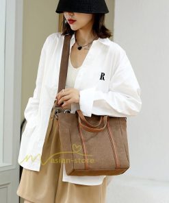 女性用バッグ | ショルダーバッグ レディース 斜めがけ 2way キャンバス 帆布 大きめ ハンドバッグ トートバッグ おしゃれ 多機能 上品 20代30代40代50代 かわいい トレンド