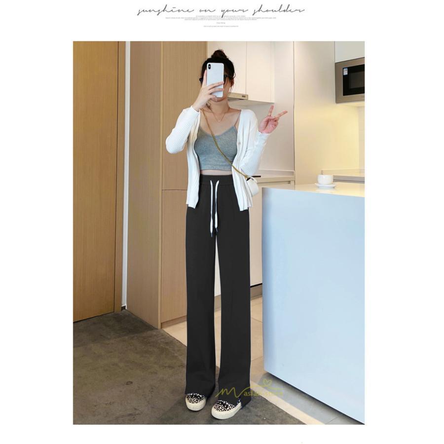 ワイドパンツ | ロングパンツ リラックス ガウチョパンツ レディース ボトムス ストレート シンプル カジュアル 着痩せ 春夏 長ズボン 新作 ゆったり 20代30代40代