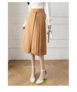 スカート | レディース ロング フレア 黒 Aライン 秋冬 ミモレ ハイウエスト 体型カバー キレイめ オシャレ フェミニン 着痩せ 通勤 お出かけ 可愛い 通学