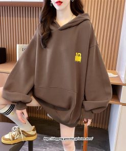 パーカー | レディース 秋 長袖 体型カバー スウェット トレーナー プルオーバー 厚手 後ポケット外し可 トップス 50代 40代 春 30代 おしゃれ 20代 フード