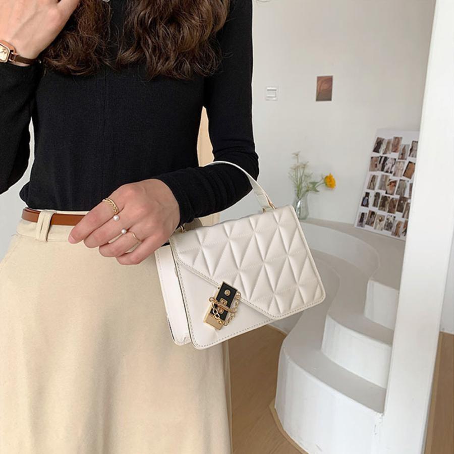 ショルダーバッグ | キルティングバッグショルダー PUレザー