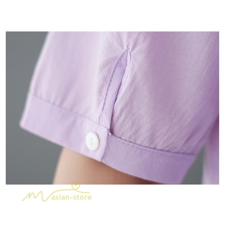 tシャツ・カットソー | Tシャツ ブラウス レディース Vネック カジュアル エレガント 半袖 30代 40代 カットソー 夏新作 おしゃれ 大きいサイズ 体型カバー コットン 麻混 ゆったり