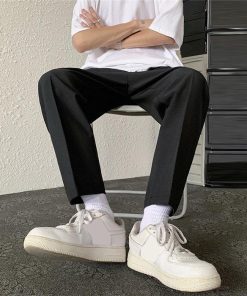 チノパン | パンツ メンズ ウエストゴム ロングパンツ 無地 シンプル カジュアルパンツ おしゃれ 夏新作 9分丈 テーパードパンツ サマーパンツ ビジネス お出かけ 仕事