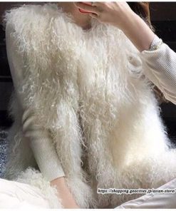 ベスト | ボリュームプードルフェイクファーファー毛皮レディース 冬 フェイクファー 毛皮コート アウター ふわふわ 前開き ノースリーブ