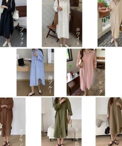 シャツ・ブラウス | シャツワンピース ロングシャツカーデ