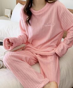 インナー・ルームウェア | フリースパジャマ上下セットレディース