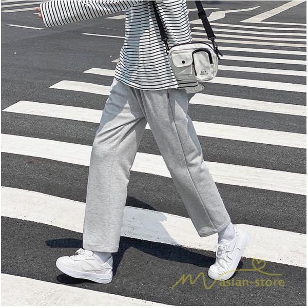 チノパン | スウェットパンツ メンズ スウェット レディース 黒 無地 ダンスパンツ ボトムス パンツ スリム チノパンツ 九分丈 イージーパンツ ストレート ヨガ ゴム