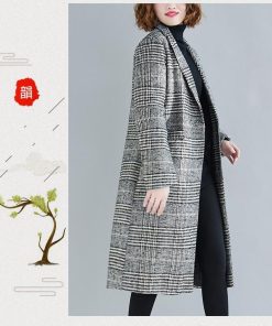 チェスターコート | タイムセール即日発送グレンチェックロングレディースアウターコート ロングコート チェック 千鳥柄 フォマール 厚手 2020 中綿 S~XXL