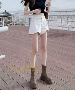 ショートパンツ | レディース デニム 短パン ジーンズ ボトムス 20代30代40代 カジュアル お出かけ 通勤通学 韓国風 ファッション 上品 着痩せ