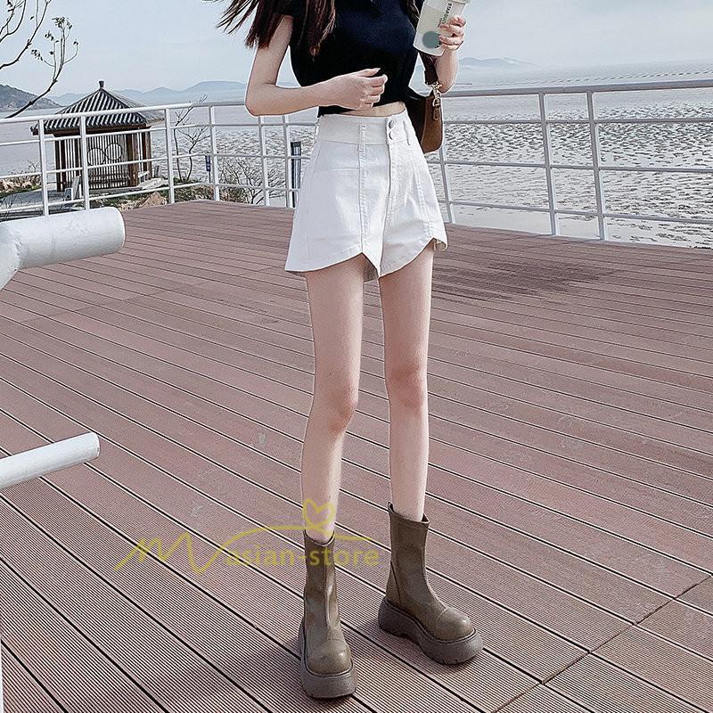 ショートパンツ | レディース デニム 短パン ジーンズ ボトムス 20代30代40代 カジュアル お出かけ 通勤通学 韓国風 ファッション 上品 着痩せ