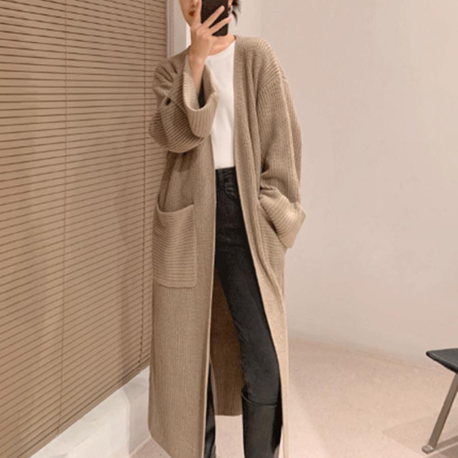 カーディガン | ロング ニットレディース