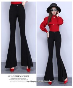 チノ・テーパード・ジョガー・スキニーパン | ロングパンツ レディース ハイウエスト フレアパンツ 着痩せ 通勤 OL オフィス 美脚ライン 秋冬 暖か オシャレ 50代 30代 無地 20代 40代 送料無料