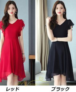 マキシ | ワンピース レディース 夏 体型カバー 着痩せ 韓国風 30代 40代 50代 通勤 OL デート 新作 2022 ロングワンピース おしゃれ 二次会 ロング キレイめ お出かけ