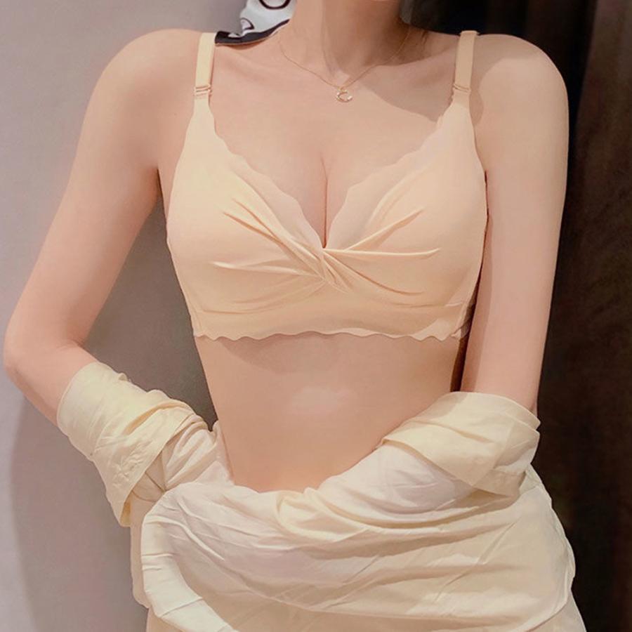 キャミソール | 落ちない シンプル ブラ チューブトップ 単品 つるつる ブラジャー ブラジャー ベアトップ ノンワイヤー ブラ