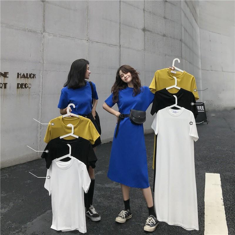 tシャツ・カットソー | ティーシャツワンピ ビックティーシャツ Tシャツワンピース ロングティーシャツ レディース ロングt 夏新作 Tシャツ ショート 大きいサイズ トレンド ロンT