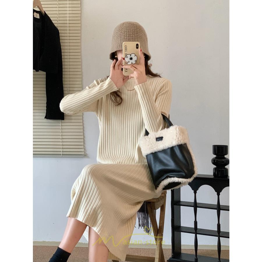 ニットワンピース | レディース 冬 きれいめ ニットフレア ロング おしゃれ 秋冬 送料無料 20代30代40代50代 可愛い おしゃれ 同窓会 通勤 女子会 デート