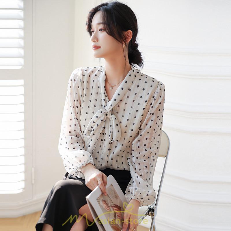 シャツ・ブラウス | シャツ ブラウス 春服 レディース きれいめ 40代 春夏 秋 長袖 着痩せ オシャレ 韓国風 大人 30代 50代 40代 ビジネス 就活 通勤 OL オフィス ママ 母