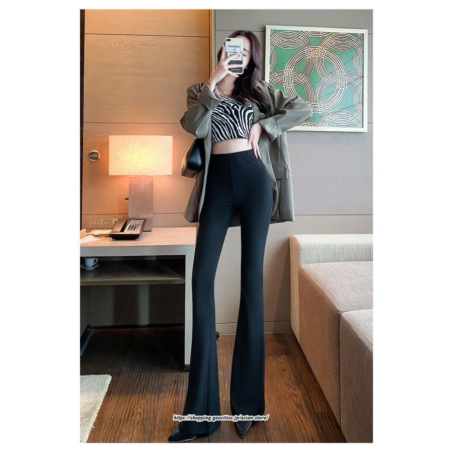 チノ・テーパード・ジョガー・スキニーパン | スキニー パンツ ロングパンツ レディース ボトムス ハイウエスト 無地 秋冬 フレアパンツ 黒 着痩せ おしゃれ デート カジュアル お出かけ デイリー 送料無料