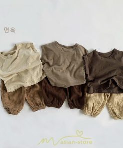 衣装 服 | 子供服 パンツ ベビー ズボン 保育園 男の子 女の子 男女兼用 子ども服 こども服 夏 カジュアル キッズ コットン 2022年新作 長ズボン 韓国風