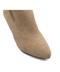 ショートブーツ | ショート丈 パーティー ブーティー ブーツ ハイヒール レディース スエード ファッション靴