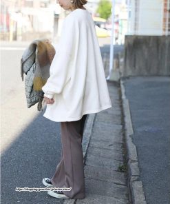 パーカー | 裏起毛トレーナー レディース スウェット トップス ボリューム感 ビッグシルエット オーバーサイズ あったか 秋冬 軽い しっとり 無地 トレーナー