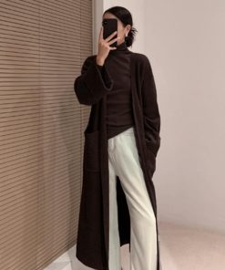 カーディガン | ロング ニットレディース