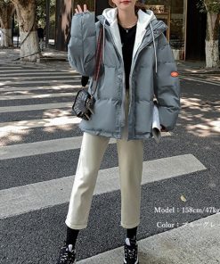 ジャケット・ブルゾン | フーデッド エコダウンジャケット重ね着風