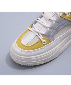 スニーカー | スニーカー　レディース レディースシューズ ローカット 靴 フラットシューズ ぺたんこ ウォーキングシューズ 厚底スニーカー Pu革 厚底靴 歩きやすい 美脚