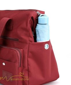 女性用バッグ | バッグ レディースバッグ ショルダーバッグ 大容量 鞄 撥水加工 ナイロン製 2way 肩掛け 斜めがけ 手提げ ハンドバッグ 6色 ショルダー シンプル 通勤 通学