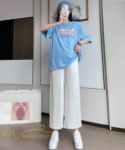 パンツ レギンス | ワイドパンツ マタニティウェア 妊婦服 パンツ 着痩せ 無地 マタニティパンツ おしゃれ 上品 春 夏 ウエスト調整 マタニティパンツ 産前 お出かけ カジュアル