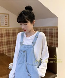 オーバーオール サロペット | レディース レディス ボトムス ジャンバースカート サロペット ロング丈 無地 20代 30代 40代 50代 上品 デニムワンピース オールインワン 体型カバー デニム