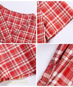 ミディアム | ワンピース チェック柄 レディース 膝丈 カジュアルワンピース Aライン フレア おしゃれ 上品 大きいサイズ きれいめ 夏服 上品 サマーワンピース エレガント