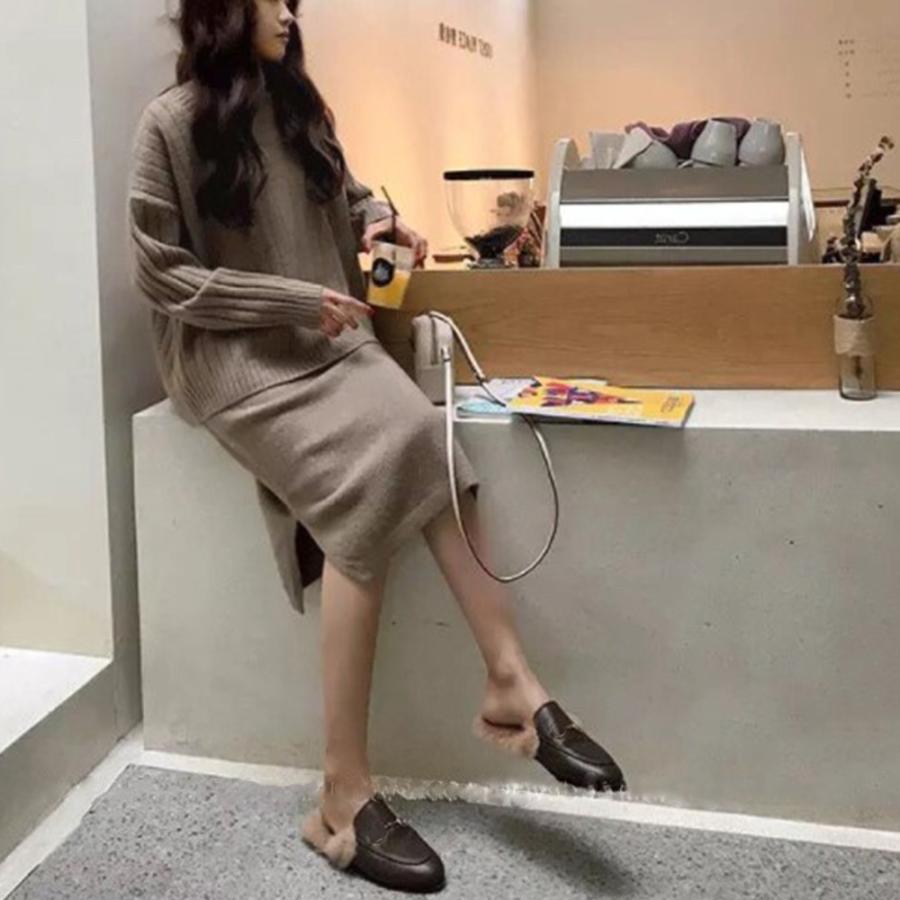 ニット・セーター | 韓国風 ニット セットアップ レディース