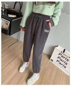 チノ・テーパード・ジョガー・スキニーパン | スウェットパンツ レディース ロングパンツ 長ズボン ボトムス ジョガーパンツ ウエストゴム 10代20代30代40代 部屋着 ルームウエア 刺繍 スウェット