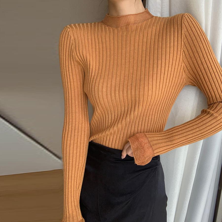 ニット・セーター | 長袖 ニットセーター レディース レース