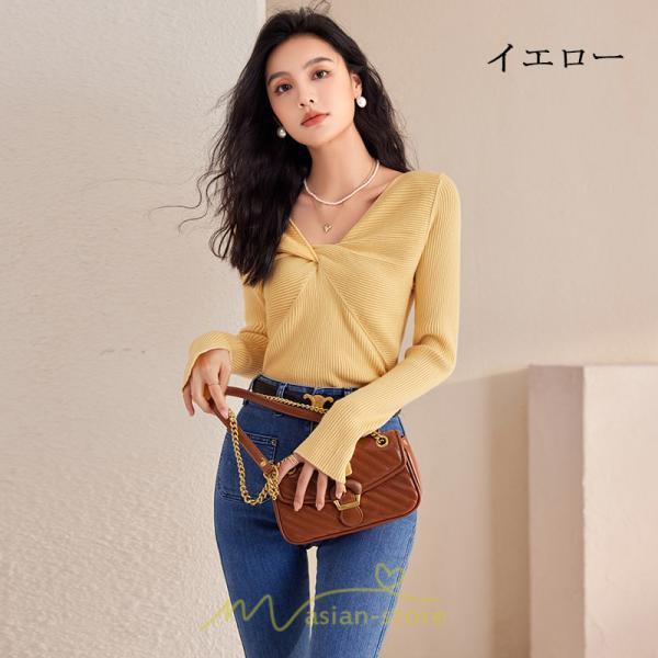 シャツ・ブラウス | ニットシャツ 長袖 ゆったり シャツ ブラウス トップス 体型カバー レディース 春秋 シンプル 秋 冬 あったか キレイめ オシャレ カジュアル 通学 着痩せ 通勤