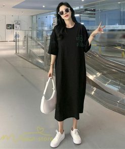 ワンピース | ゆるマタニティウェア レディース 着痩せ 夏 上品 妊婦服 大きいサイズ 体型カバー ゆったり ひざ下丈 マタニティ送料無料