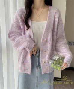 カーディガン | 2022秋冬ニットアウター レディース ニットニット セーター 長袖 羽織り フロントボタン 可愛い トップス 通学通勤 20代40代