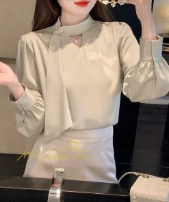 シャツ・ブラウス | シャツ ブラウス 秋冬 レディース スカーフタイ きれいめ フォーマル 春 長袖 春夏 フェミニン 20代30代40代 カジュアル エレガント 通勤通学 お出かけ 着痩せ