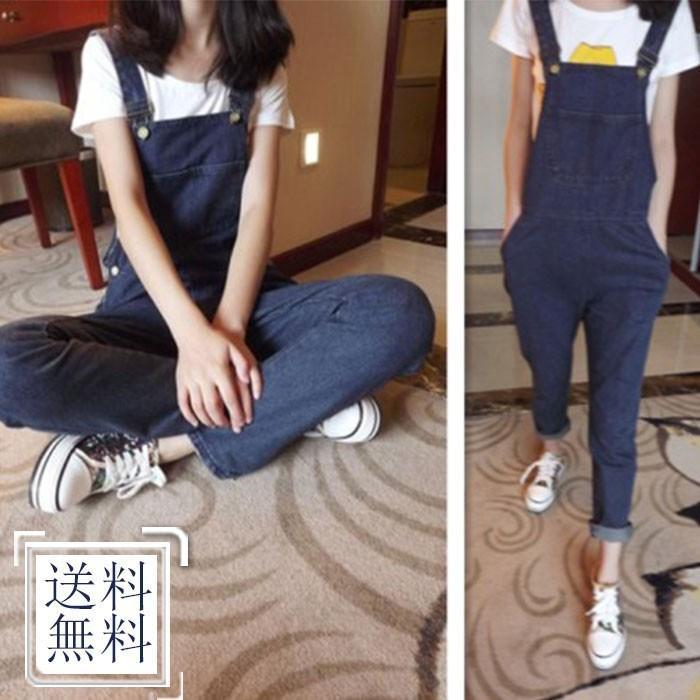 オーバーオール サロペット | サロペットパンツ オーバーオール デニムパンツ スキニーパンツ 大きいサイズ レディース パンツ キュート 着痩せ ロングパンツ シルエット